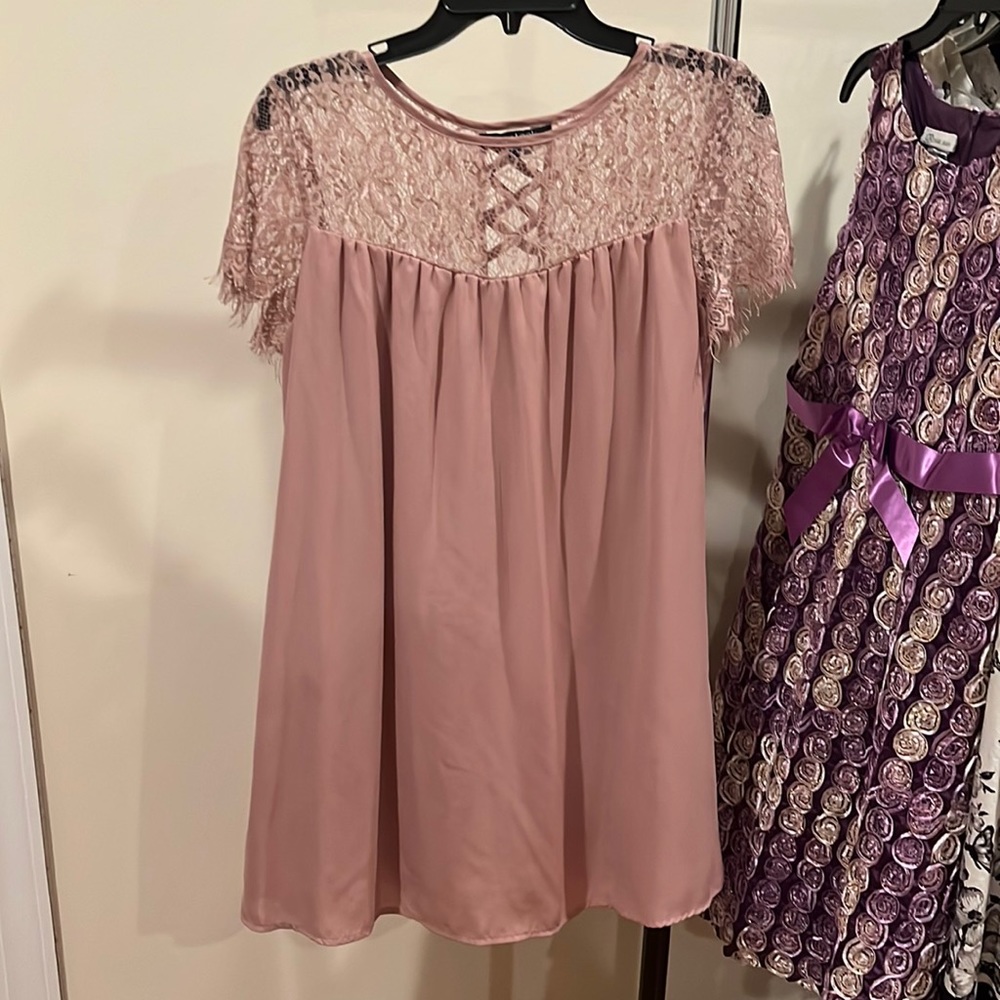Pink dress